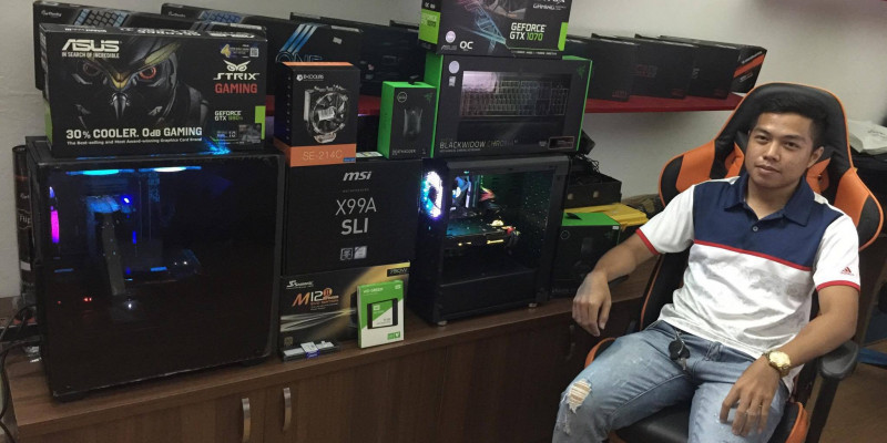 Đại gia và 2 ẻm chân dài